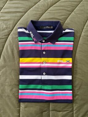 RLX Ralph Lauren ⛳️🏌️multicolor polo